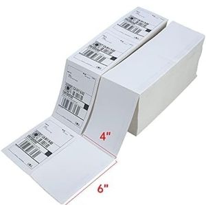 5000 thermal 4x6 adhesive printing labels for Mailing and Shipping.